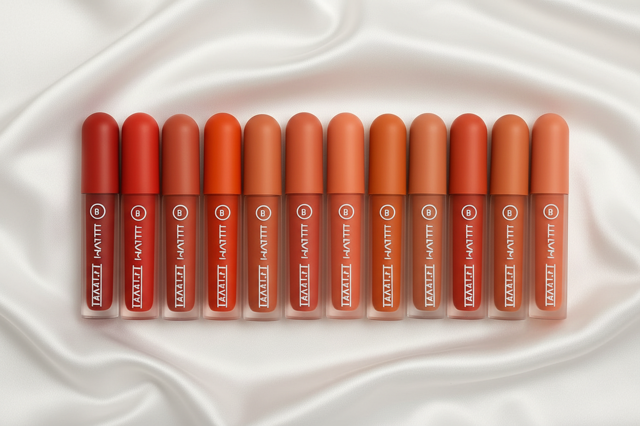 Flormar Lipgloss Tubes Silk Background