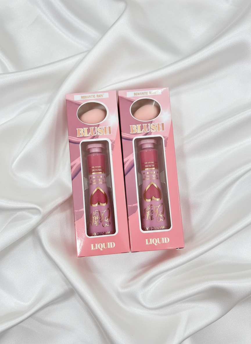 Two Blush Products Silk Background